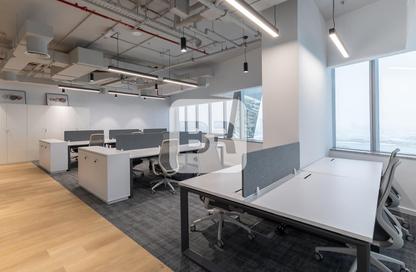 Office Space - Studio - 1 Bathroom for rent in Al Salam Tower - Dubai Media City - Dubai