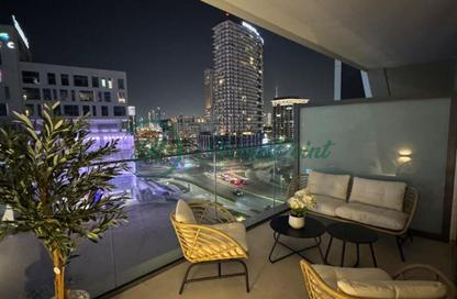Apartment - Studio - 1 for rent in Binghatti Ghost - Dubai Healthcare City 2 - Al Jaddaf - Dubai Apartment - Studio - 1 for rent in Binghatti Ghost - Dubai Healthcare City 2 - Al Jaddaf - Dubai