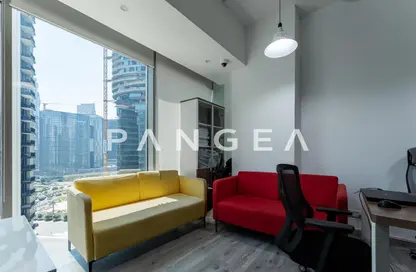 Office Space - Studio - 1 Bathroom for rent in The Binary Tower - Business Bay - Dubai