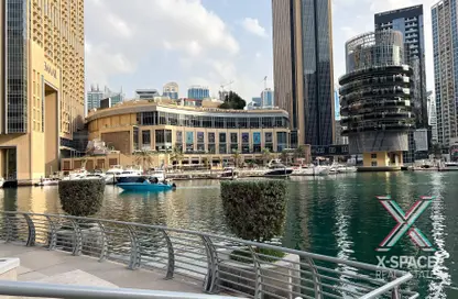 Shop - Studio - 2 Bathrooms for rent in Bay Central 3 - Dubai Marina - Dubai