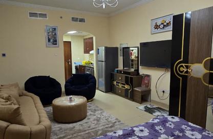Apartment - Studio - 1 Bathroom for rent in Jasmine Towers - Garden City - Ajman