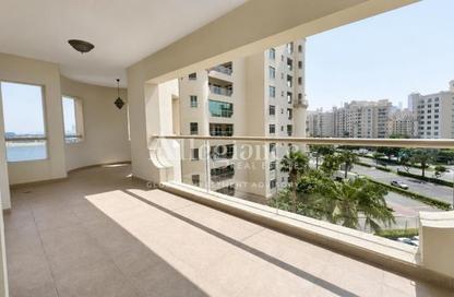 Apartment - 3 - 4 for rent in Al Das - Shoreline Apartments - Palm Jumeirah - Dubai