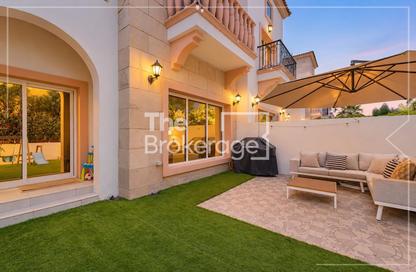 Townhouse - 3 - 4 for rent in Redwood Park - Jumeirah Golf Estates - Dubai