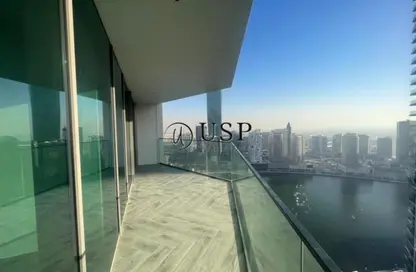 شقة - 2 غرف نوم - 2 حمامات للايجار في بنينسولا ثري - بنينسولا - الخليج التجاري - دبي