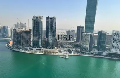 شقة - 2 غرف نوم - 2 حمامات للايجار في بنينسولا ثري - بنينسولا - الخليج التجاري - دبي