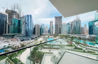 شقة - غرفة نوم - 1 حمام للايجار في بنينسولا ثري - بنينسولا - الخليج التجاري - دبي