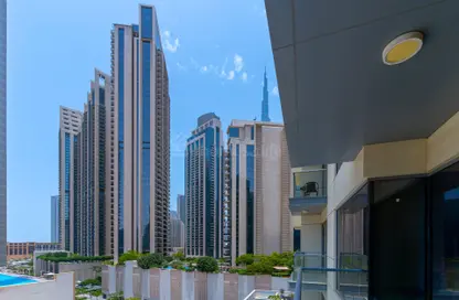Apartment - 2 Bedrooms - 3 Bathrooms for rent in Bahwan Tower Downtown - Downtown Dubai - Dubai