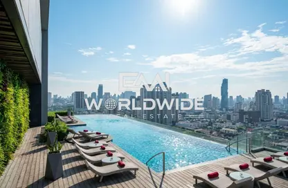 Apartment - 1 Bathroom for sale in AG 9ine - Dubai Land Residence Complex - Dubai Land - Dubai