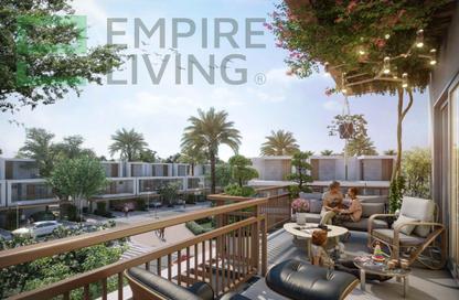 Townhouse - 4 - 4 for sale in Violet 4 - Violet - Damac Hills 2 - Dubai