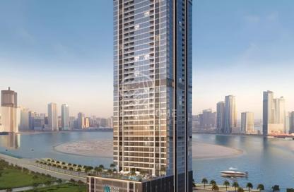 Apartment - 3 - 4 for sale in Al Alia Tower - Al Khan - Sharjah
