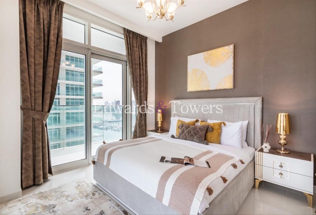 Palm and Marina View | Corner Unit | Private Beach photo 6