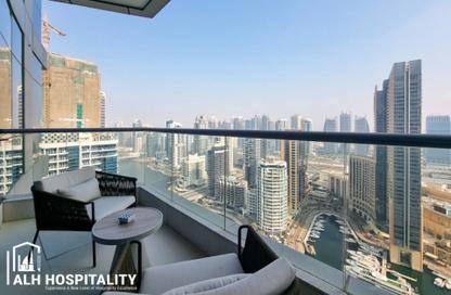Hotel  and  Hotel Apartment - 3 Bedrooms - 2 Bathrooms for rent in InterContinental Dubai Marina - Dubai Marina - Dubai