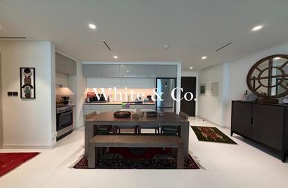 شقة - غرفة نوم - 1 حمام للايجار في برج Marina Vista 1 - مارينا فيستا - إعمار بيتشفرونت - دبي هاربور - دبي