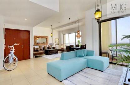 Apartment - 3 Bedrooms - 4 Bathrooms for rent in Rimal 5 - Rimal - Jumeirah Beach Residence - Dubai