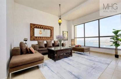 Apartment - 3 Bedrooms - 4 Bathrooms for rent in Rimal 5 - Rimal - Jumeirah Beach Residence - Dubai
