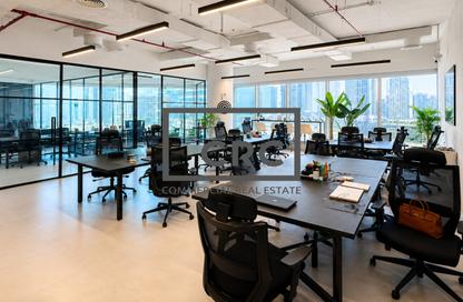Office Space - Studio - 1 Bathroom for rent in The Prime Tower - Business Bay - Dubai