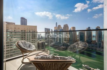 Apartment - 1 - 2 for rent in Vida Residences Dubai Marina - Dubai Marina - Dubai