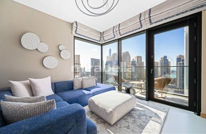 Apartment - 1 - 2 for rent in Vida Residences Dubai Marina - Dubai Marina - Dubai