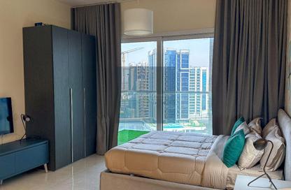Apartment - Studio - 1 Bathroom for rent in AG Tower - Business Bay - Dubai