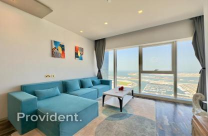 Apartment - 2 Bedrooms - 3 Bathrooms for rent in Damac Heights - Dubai Marina - Dubai