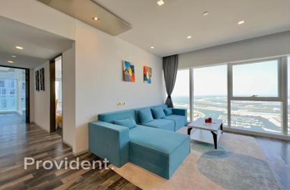 Apartment - 2 Bedrooms - 3 Bathrooms for rent in Damac Heights - Dubai Marina - Dubai