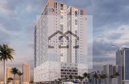 Apartment - 1 Bedroom - 2 Bathrooms for sale in Bluebell Residence - Al Amerah - Ajman Apartment - 1 Bedroom - 2 Bathrooms for sale in Bluebell Residence - Al Amerah - Ajman