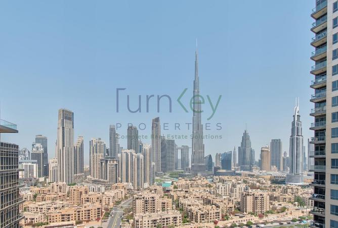 Burj Khalifa View | 3BR | Higher floor | Rented