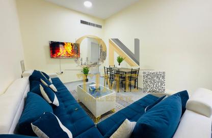 Apartment - 1 Bedroom - 1 Bathroom for rent in Corniche Tower - Ajman Corniche Road - Ajman