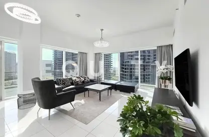 شقة - غرفة نوم - 2 حمامات للبيع في برج وارف الغربي - الخليج التجاري - دبي