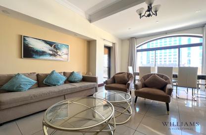 Apartment - 2 Bedrooms - 4 Bathrooms for rent in Golden Mile 3 - Golden Mile - Palm Jumeirah - Dubai
