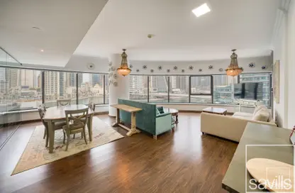 شقة - 3 غرف نوم - 4 حمامات للبيع في برج الزمان والمكان - دبي مارينا - دبي