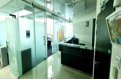 Office Space - Studio - 1 Bathroom for rent in Almas Tower - Jumeirah Lake Towers - Dubai