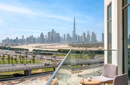 Apartment - Studio - 1 Bathroom for rent in Fawad Azizi Residence - Dubai Healthcare City 2 - Al Jaddaf - Dubai