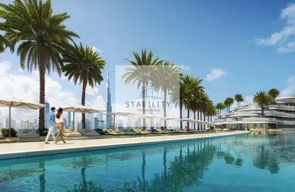 Apartment - 1 Bedroom - 2 Bathrooms for sale in Binghatti Aquarise - Business Bay - Dubai