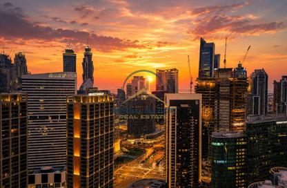 Apartment - Studio - 1 for rent in Peninsula Three - Peninsula - Business Bay - Dubai
