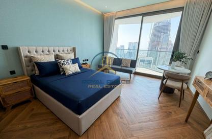 Apartment - Studio - 1 for rent in Peninsula Three - Peninsula - Business Bay - Dubai