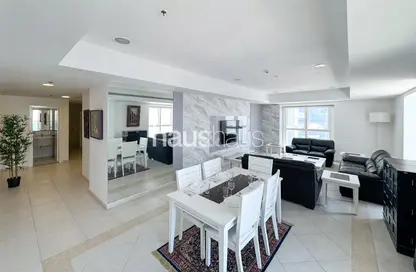 شقة - 3 غرف نوم - 4 حمامات للايجار في برج الأميرة - دبي مارينا - دبي