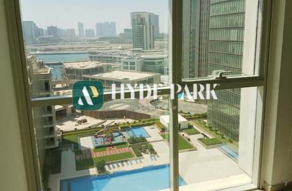 Apartment - 2 Bedrooms - 3 Bathrooms for rent in RAK Tower - Marina Square - Al Reem Island - Abu Dhabi