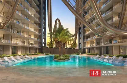 شقة - غرفة نوم - 1 حمام للايجار في سكاي هيلز ريزيدنسز 1 - سكاي هيلز ريسيدنزيس - حديقة دبي العلميه - دبي