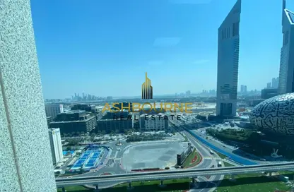 Business Centre - Studio - 1 Bathroom for rent in Latifa Tower - Sheikh Zayed Road - Dubai