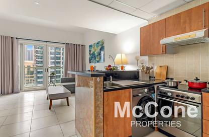 Apartment - 1 - 2 for rent in Marina View Tower A - Marina View - Dubai Marina - Dubai