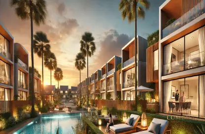 تاون هاوس - 4 غرف نوم - 4 حمامات للبيع في ناتورا - داماك هيلز 2 - دبي