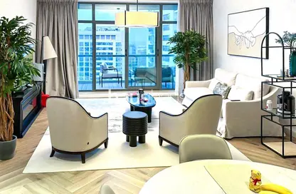 شقة - 2 غرف نوم - 2 حمامات للايجار في برج لينكس الشرقي - ذا لينكس - ذا فيوز - دبي