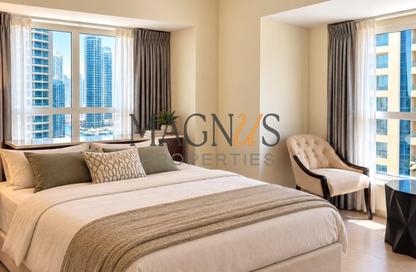 Apartment - 2 - 3 for rent in Elite Residence - Dubai Marina - Dubai