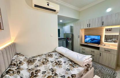 Apartment - Studio - 1 for rent in Al Butina 9 Building - Bu Tina - Al Sharq - Sharjah