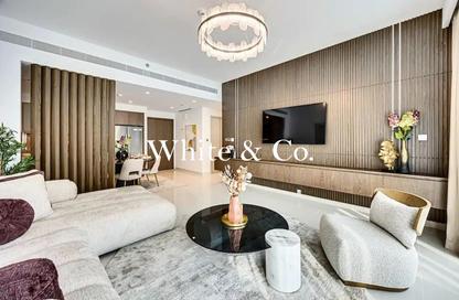 Apartment - 2 Bedrooms - 2 Bathrooms for sale in Beach Isle Tower 1 - Beach Isle - EMAAR Beachfront - Dubai Harbour - Dubai