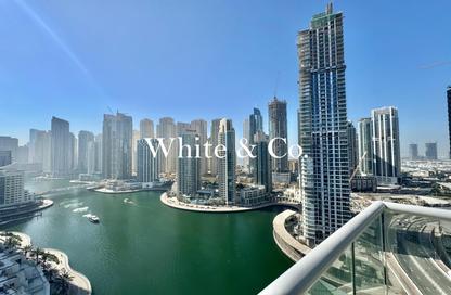Apartment - 3 Bedrooms - 3 Bathrooms for rent in Trident Bayside - Dubai Marina - Dubai