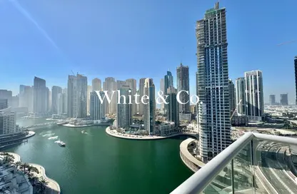 Apartment - 3 Bedrooms - 3 Bathrooms for rent in Trident Bayside - Dubai Marina - Dubai