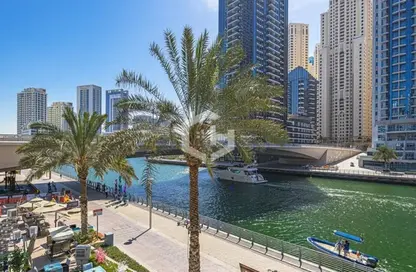 Apartment - 3 Bedrooms - 5 Bathrooms for rent in The Waves Tower B - The Waves - Dubai Marina - Dubai