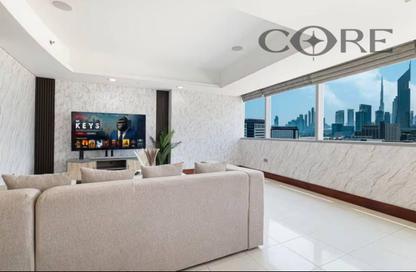 Apartment - 2 - 3 for rent in Jumeirah Living - Trade Centre Second - World Trade Center - Dubai